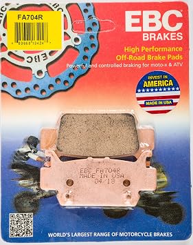 EBC FA704R R Series Sintered Disc Brake Pad