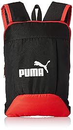 Puma Unisex-Adult 2 Compartment Daypack IND III, Black-Red-White, X (7829901)
