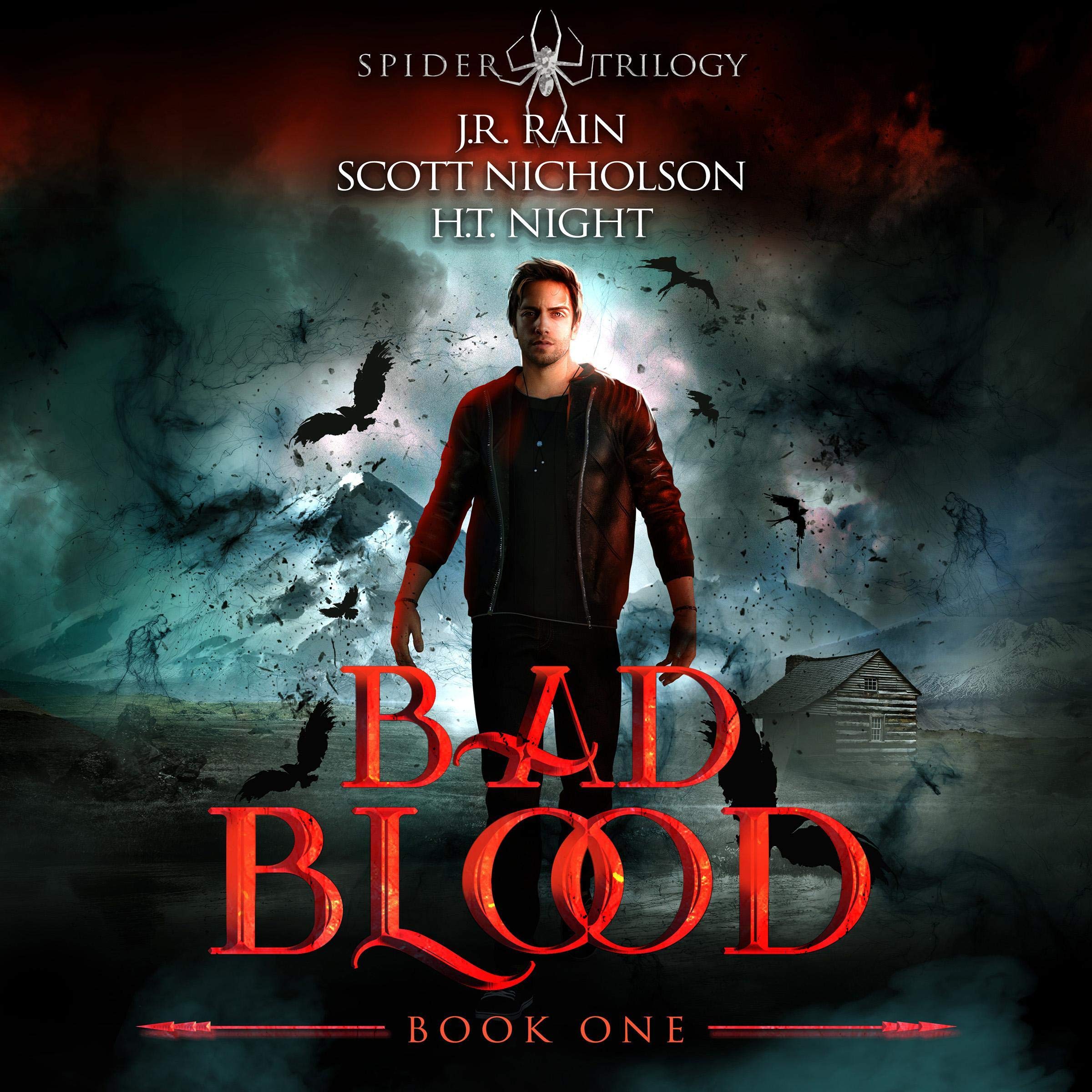 Cover art for Bad Blood: A Vampire Thriller (The Spider Trilogy Book 1)