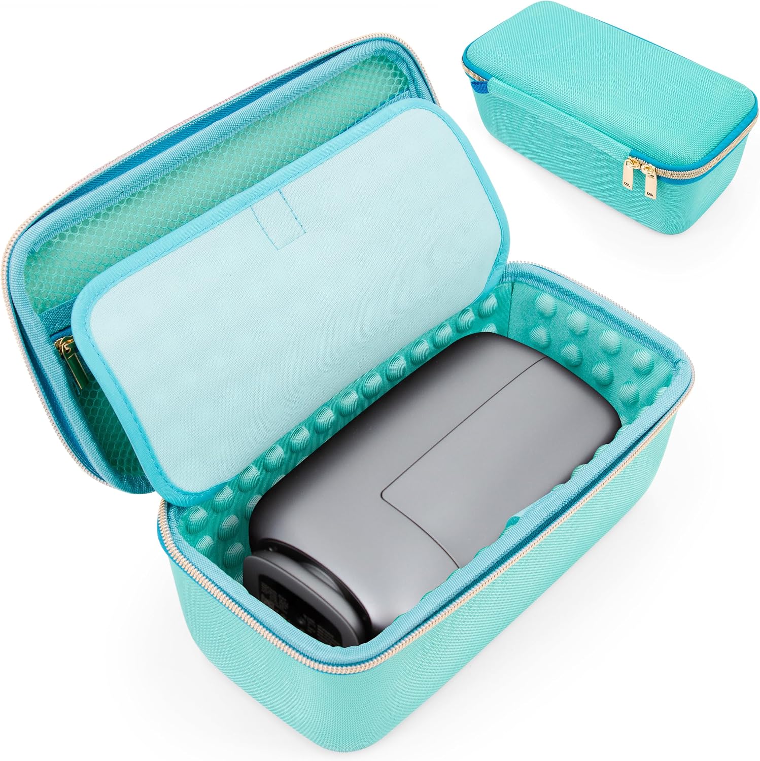 Hard Travel Case Compatible with Dwarf Mini Smart Telescope and Smart Telescope Accessories - Includes Carry Case Only for Mini Digital Astronomy Equipment, Turquoise