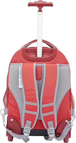 Miniatura 4 de Travelers Club Mochila con ruedas, Rojo -, Mochila con ruedas