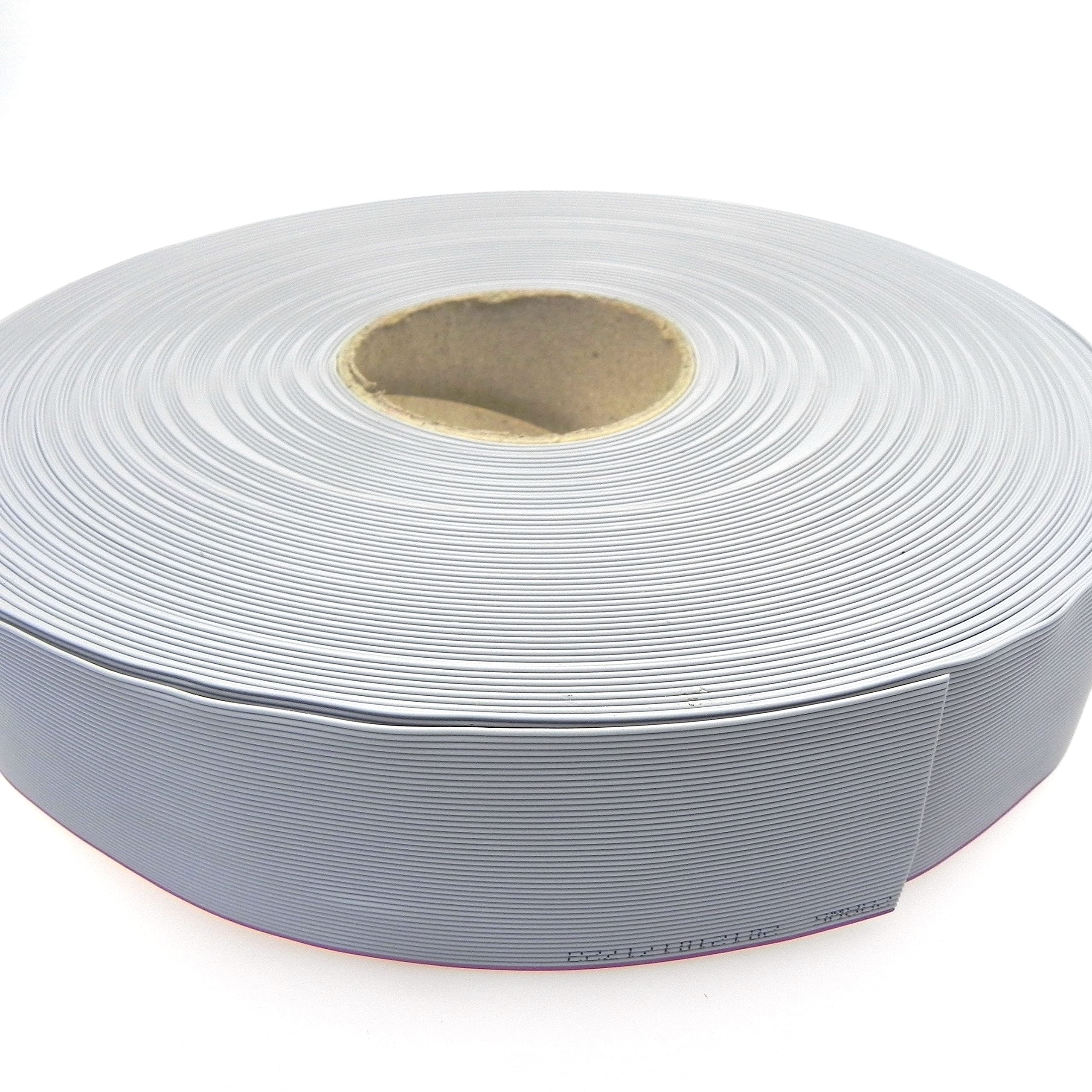 Davitu Wiring Harness - UL2651 Standard 1.0MM Pitch 44pin Gray Flat Ribbon Data Cable - (Color: Grey, Length: 5m)