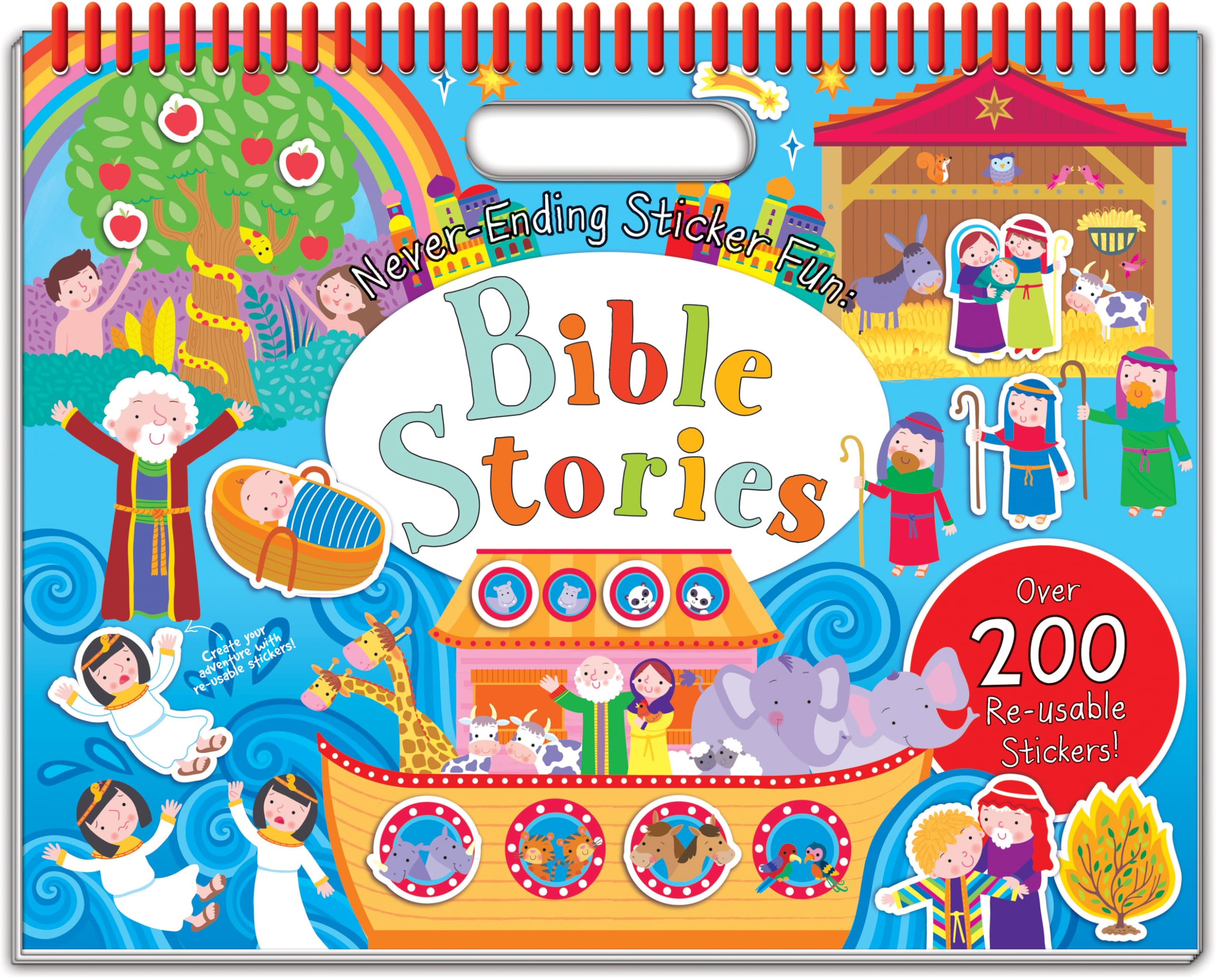Bible Never-Ending Sticker Fun!: Over 50 Stickers