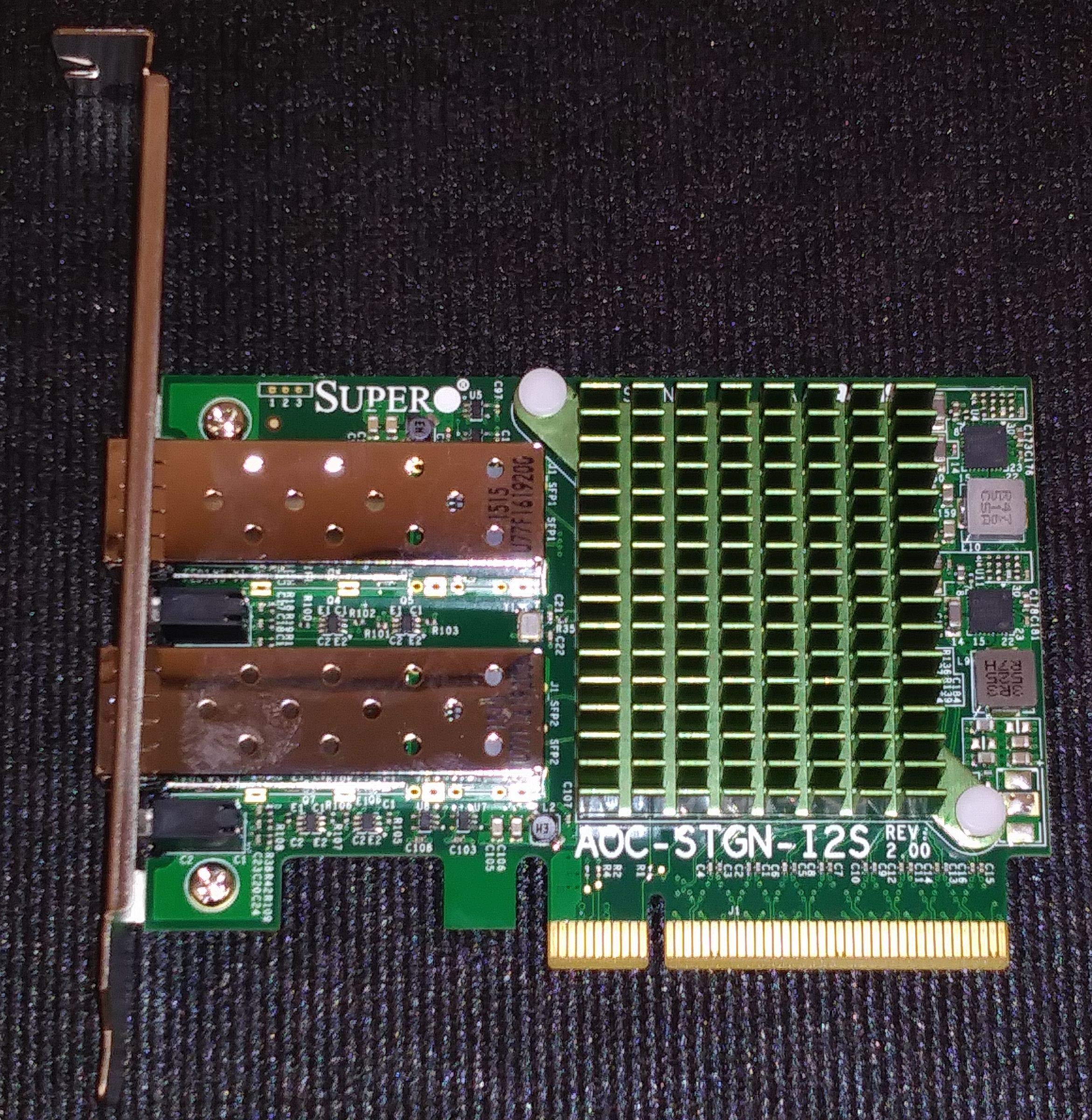 Amazon | Supermicro aoc-stgn-i2s 10ギガビット イーサネットカード 