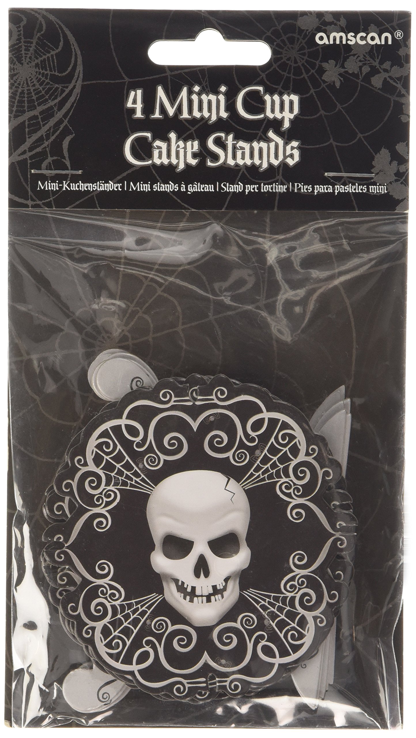 Amscan International 996683 Fright Night Mini Cake Stand