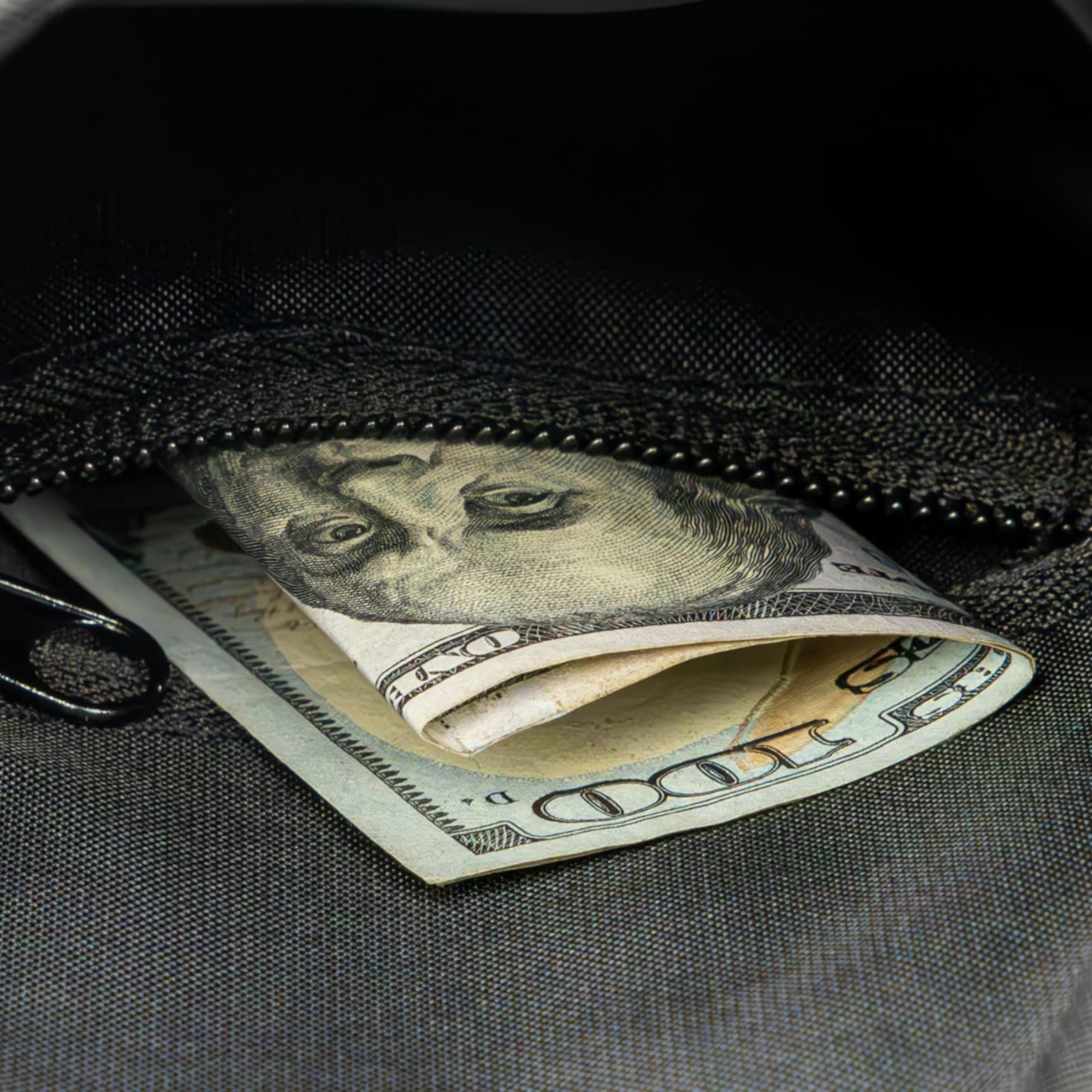 Bolso bandolera – Mochila antirrobo con correa ajustable para el pecho para viajes o senderismo, Azul 8
