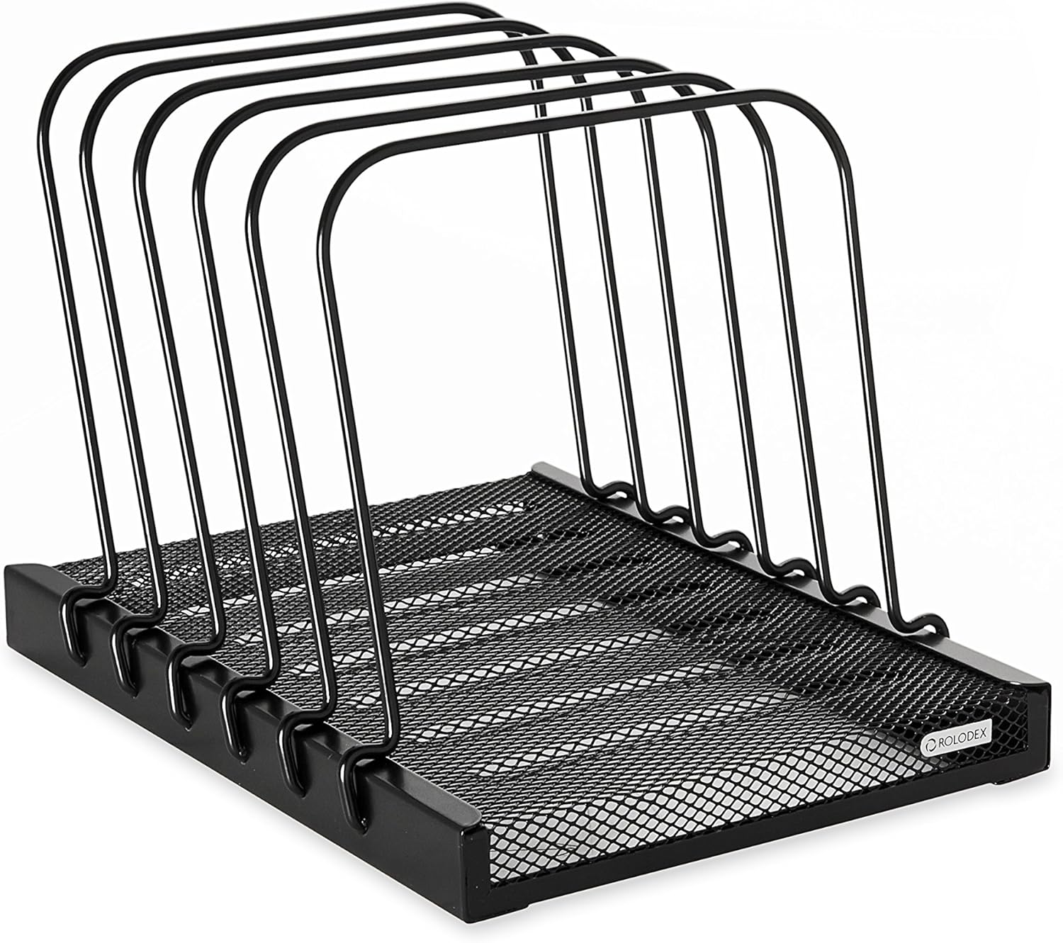 ROL1742323 - Mesh Flip Document Holder, 5 Vanes, Black