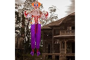 JOYIN 65.4" Halloween Hanging Clown Decoration