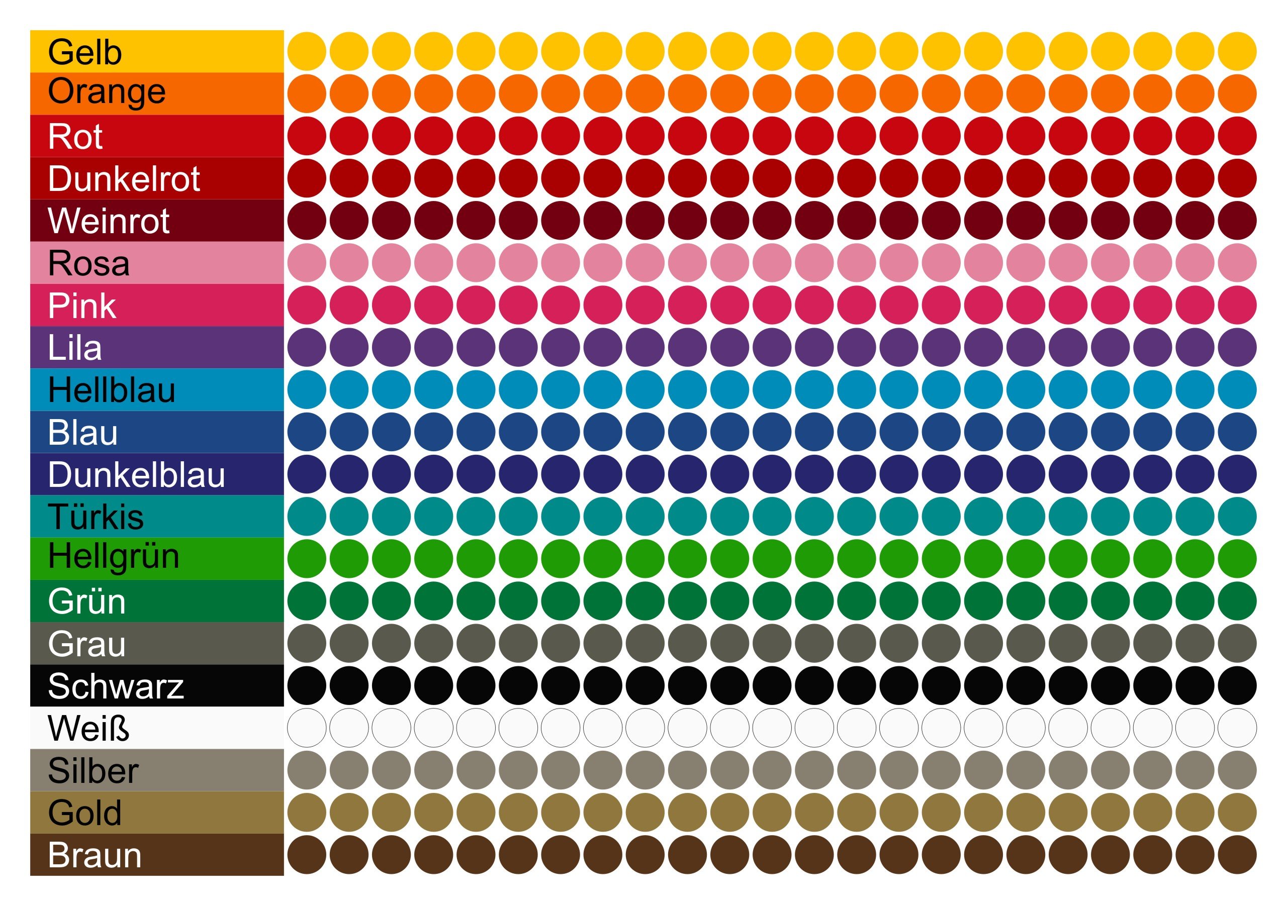 30 Mm | 1000 Pcs Pastilles Adhésives Double Face En Papier Intissé