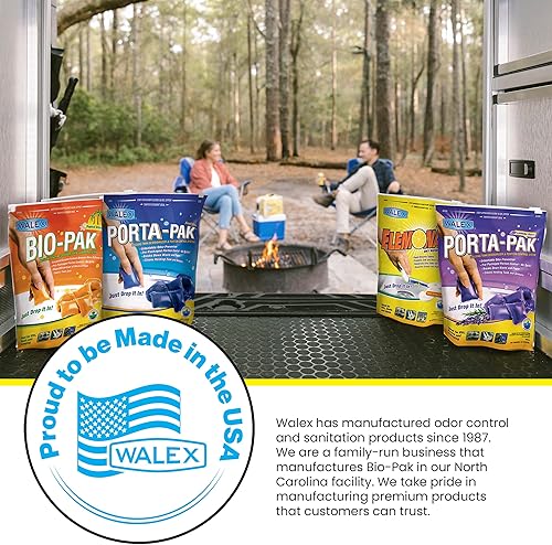 Miniatura 5 de Walex Bio-Pak RV Black Holding Tank Desodorizador y digestor, fórmula enzimática natural, Ocean Mist paquete de 10