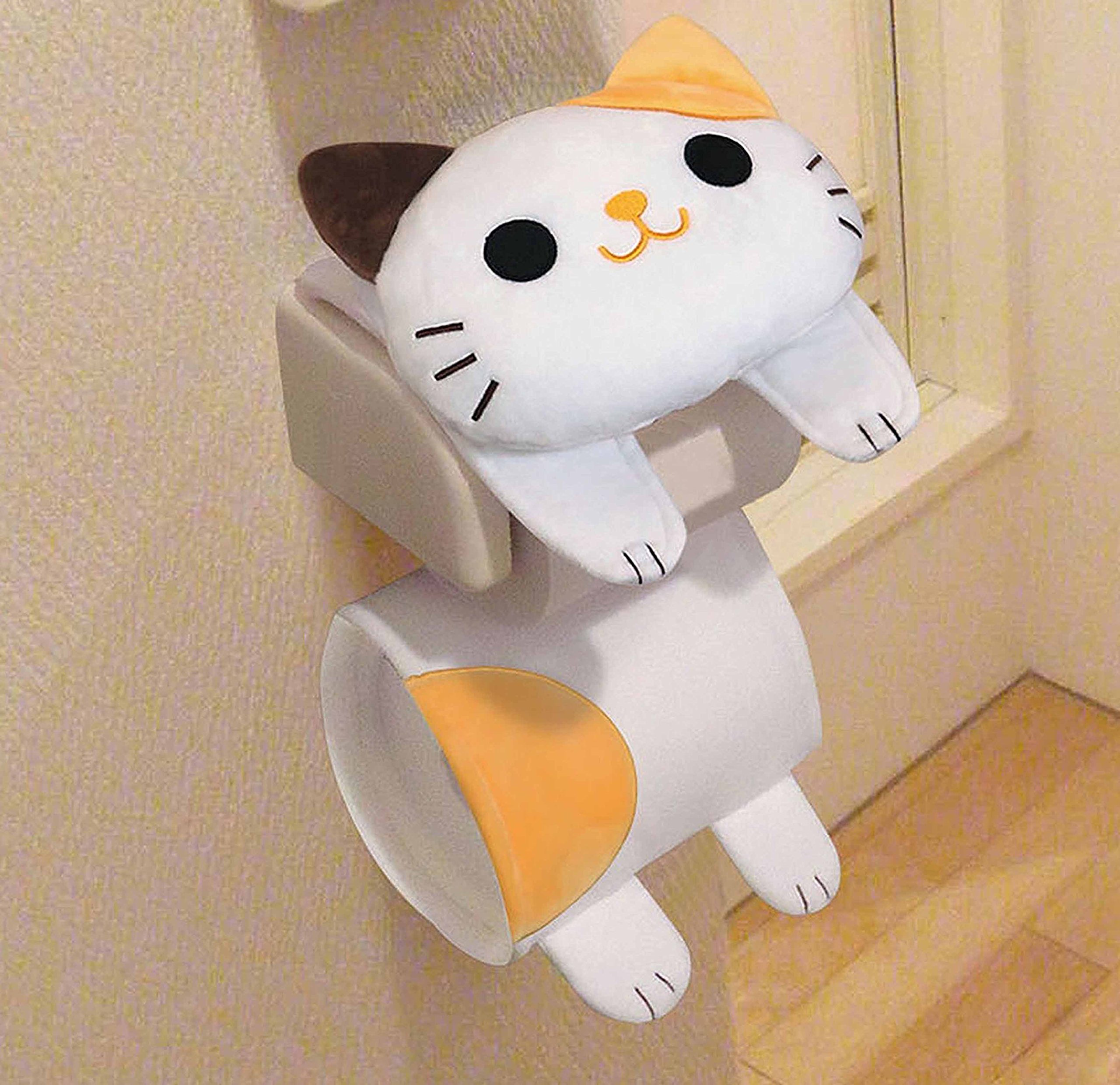 Amazon.co.jp: かわいい アニマル トイレットペーパーホルダー ねこ