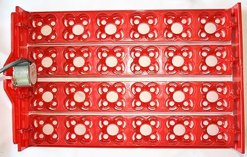 Miniatura 4 de Girador automático de huevos de pato de 110 voltios CA 24 1/240 rpm para incubadora, aves de corral aviar, distribuidor local de EE. UU. * 110