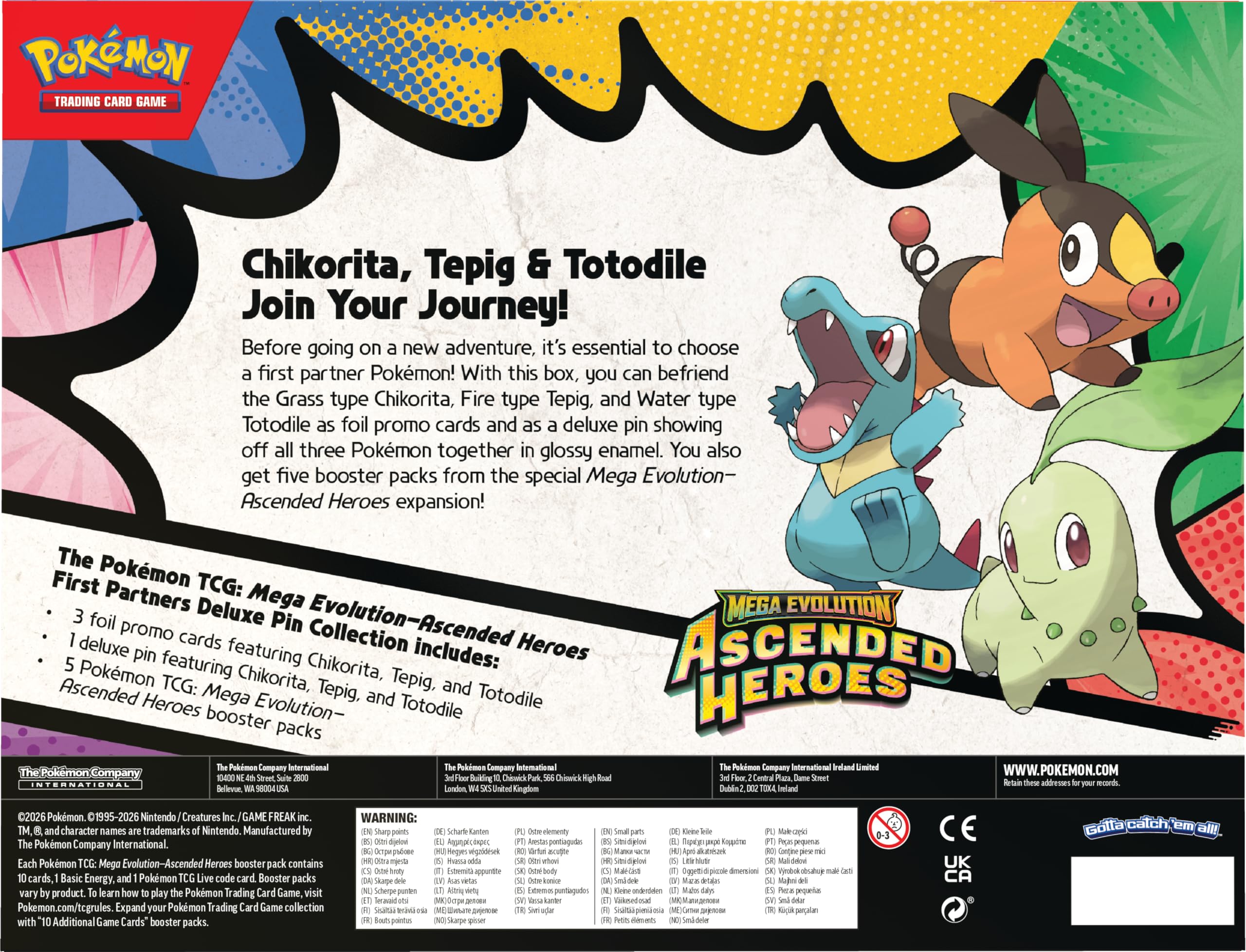 Pokemon TCG ME2.5 Ascended Heroes Deluxe Pin Collection : Amazon