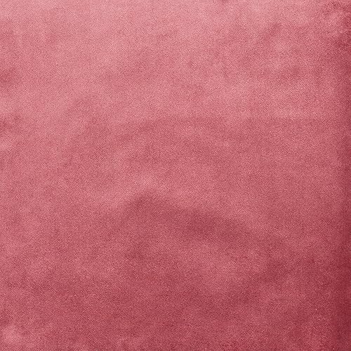McAlister Textiles The Half Yard - Tela de terciopelo mate rosa rosa  todos los colores lisos para coser cortinas y tapicería, 55 pulgadas de ancho