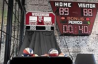 Vista 3 de Pop-A-Shot - Home Dual Shot with NCAA Graphics l Sensor Scoring l 16 Game Modes l 7 Balls l Foldable Storage l for All NCAA Fans