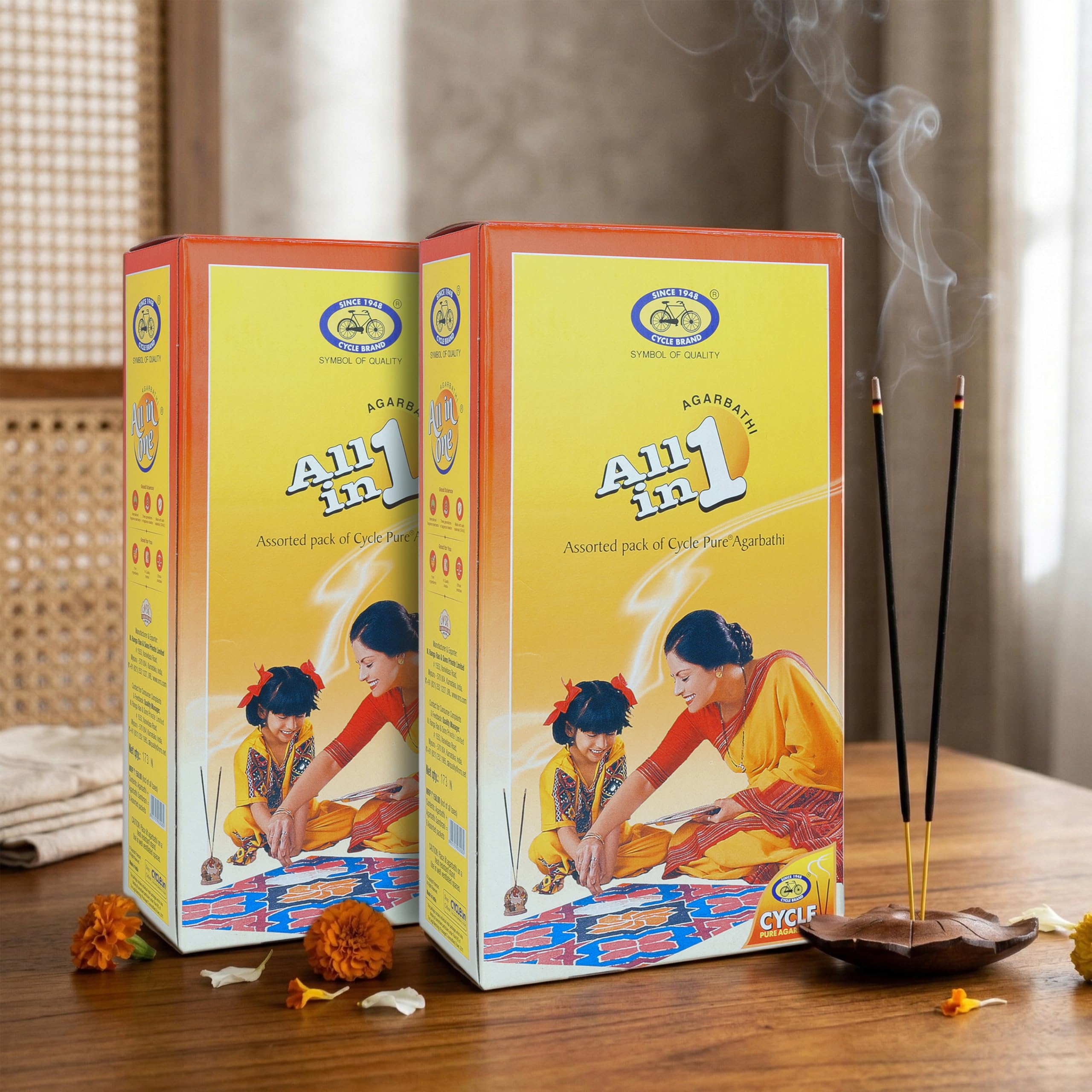 Amazon.com: Cycle Pure 多合一各種香棒| 8 個各種香薰包| 一包2 盒(每
