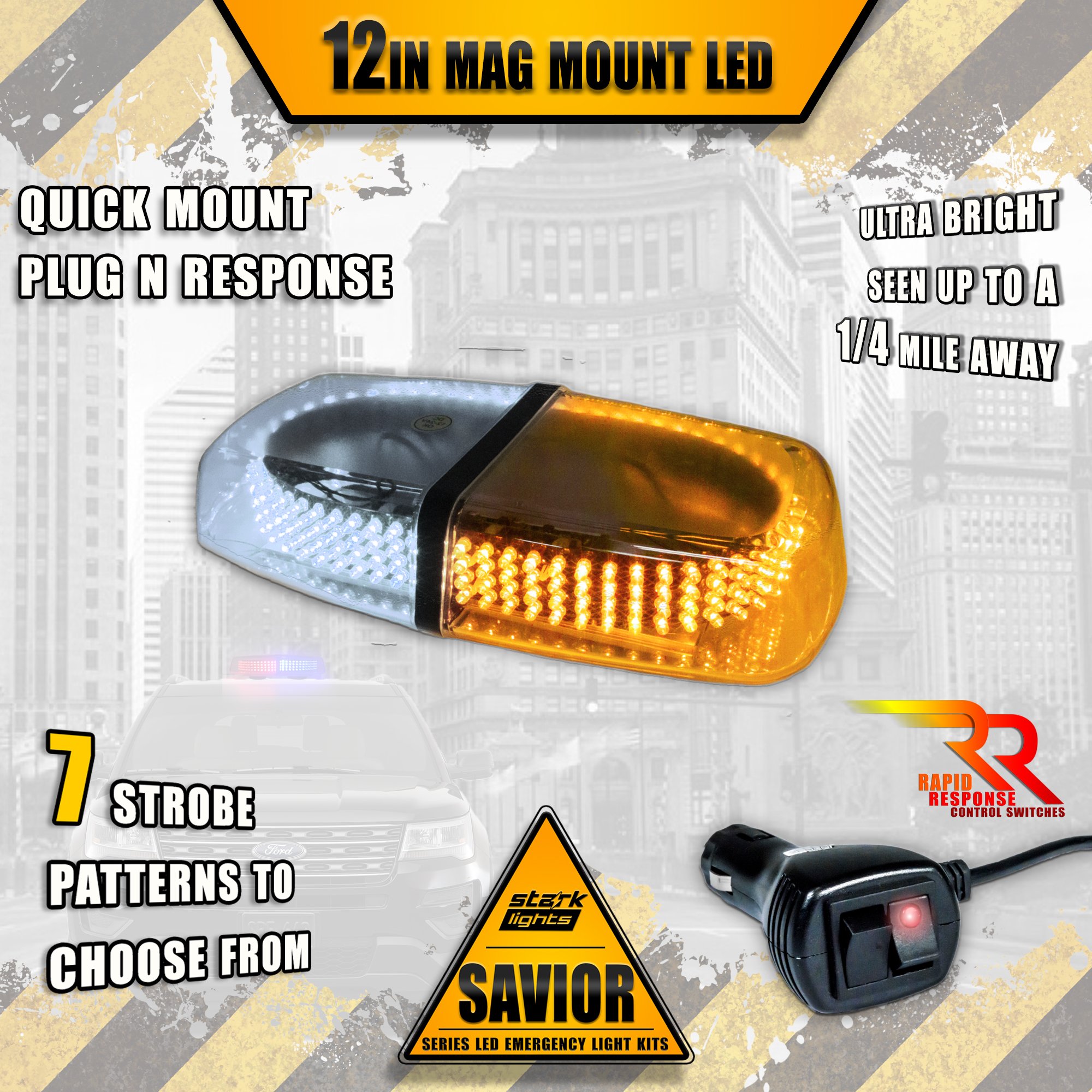 Buy 240LED Rooftop Light Bar Emergency Flashing/Construction/ Light