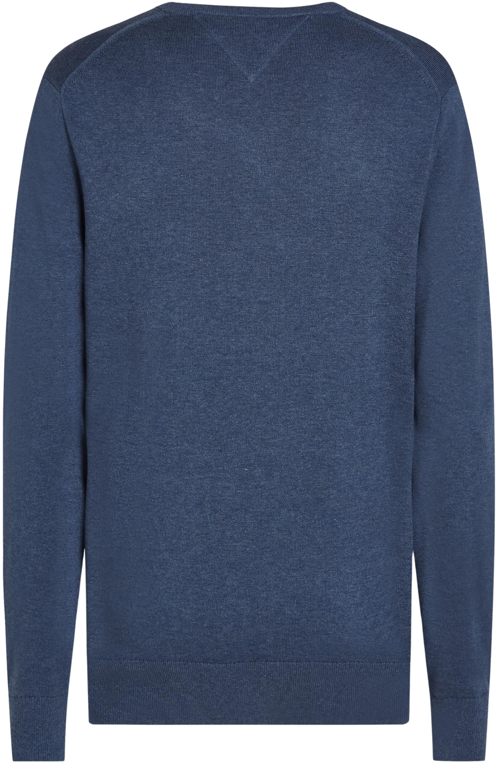 Tommy Hilfiger Uomo Pullover Essential Cotton Scollo a V