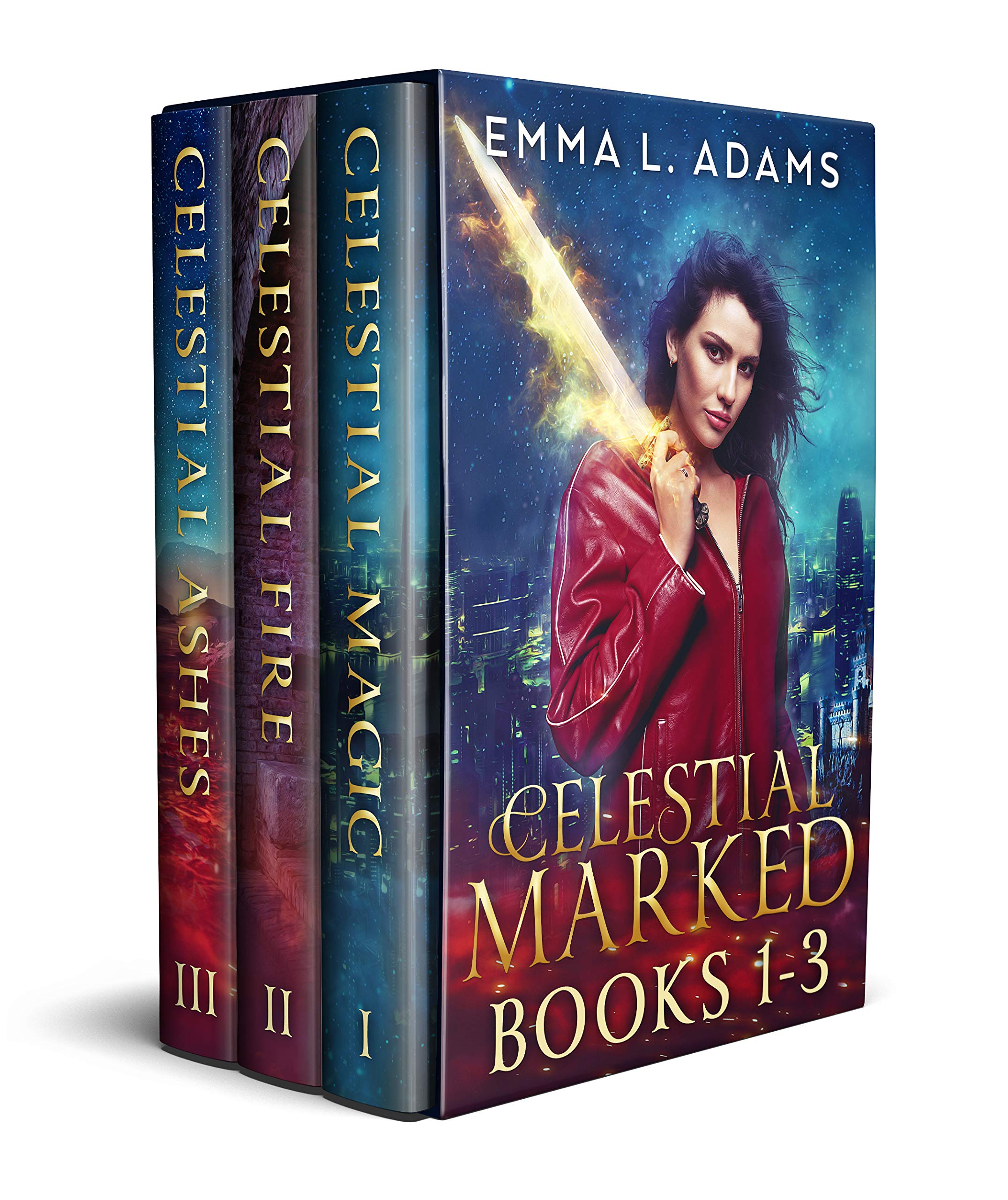 Book cover for Celestial Marked series