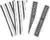 Williams-Sonoma Classic Striped Towels Set & Logo Towels Set - 4 Pack (Claret)