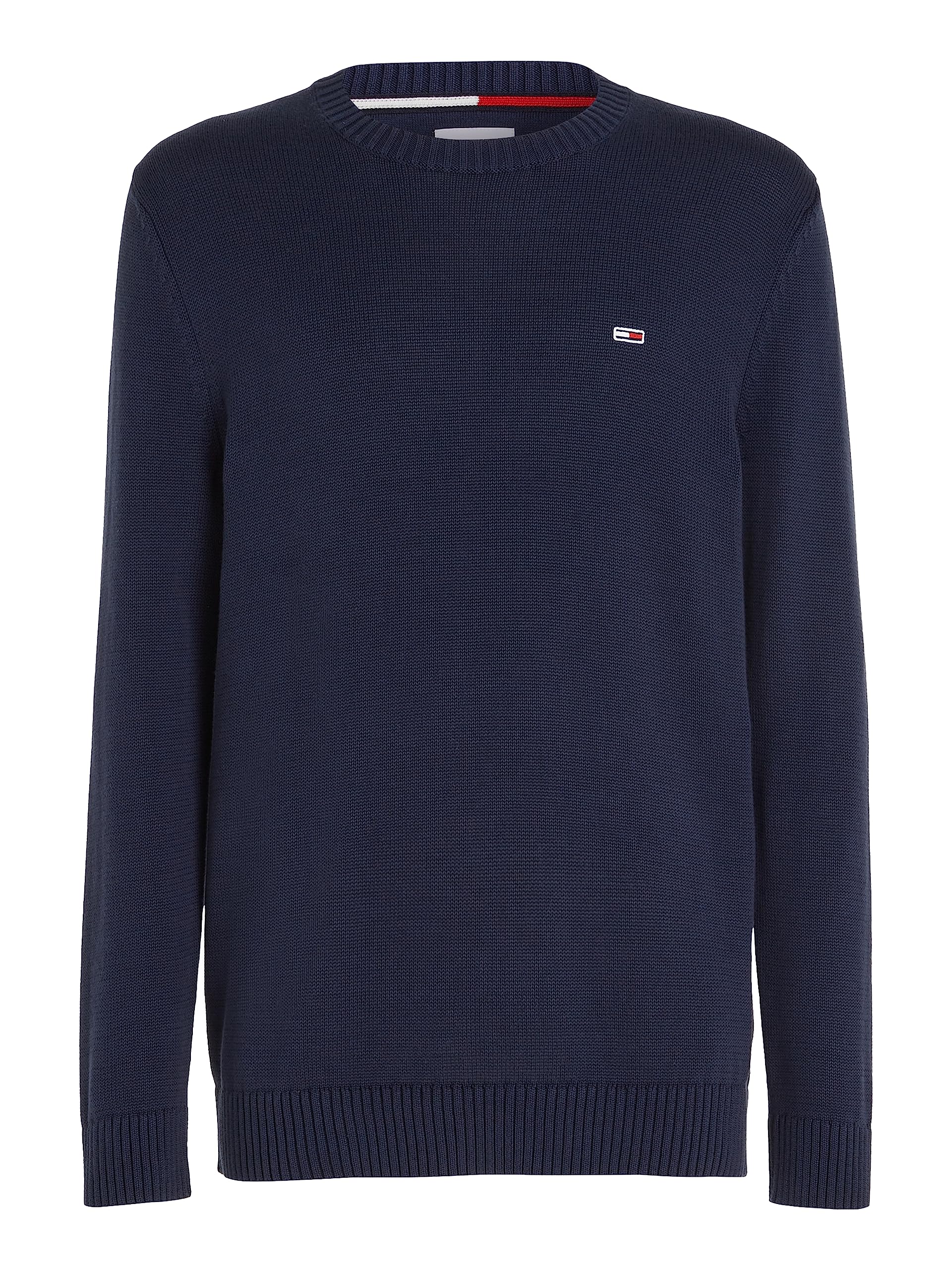 Tommy Jeans Pullover Uomo Essential Crew Neck Pullover in Maglia