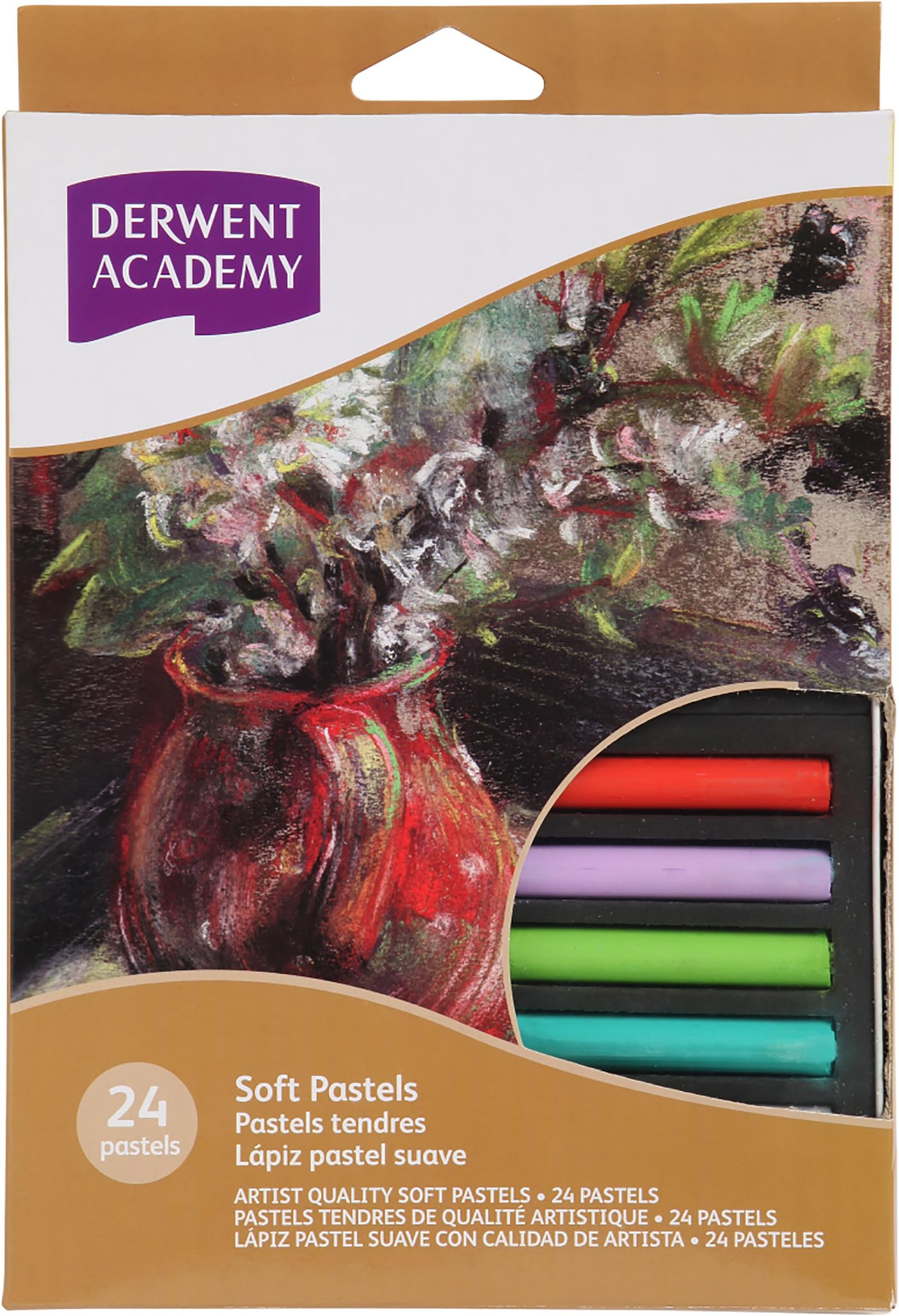 Derwent Academy Soft Pastels (Set of 24)