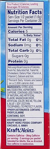 Miniatura 171 de Crystal Light - Mezcla de bebida en polvo con sabor natural a limonada, sin azúcar, 48 paquetes