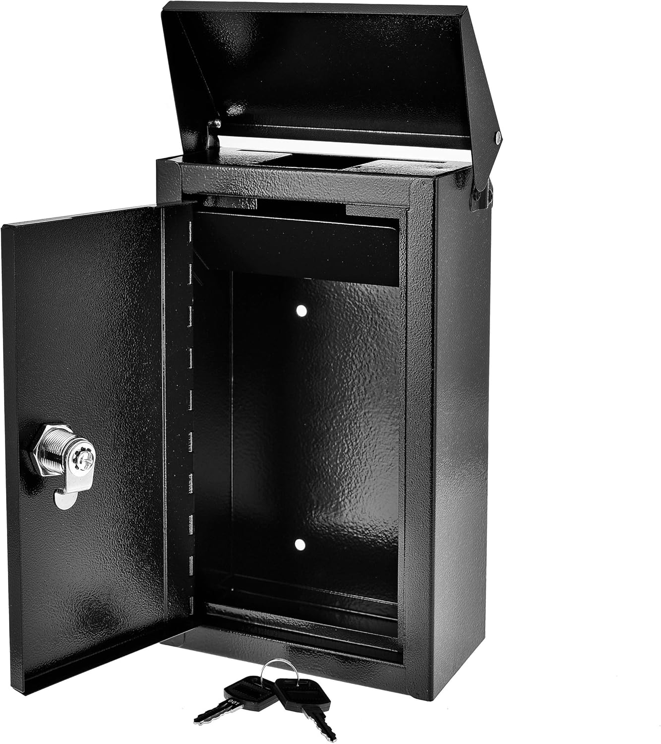 Flаѕh Dеаlѕ - 60% оƒƒ AdirOffice Outdoor Large Key Drop Box - Commercial Grade Heavy-Duty Storage Box - Safe & Secure Parcel & Packages - for Home & Business Use (Black)