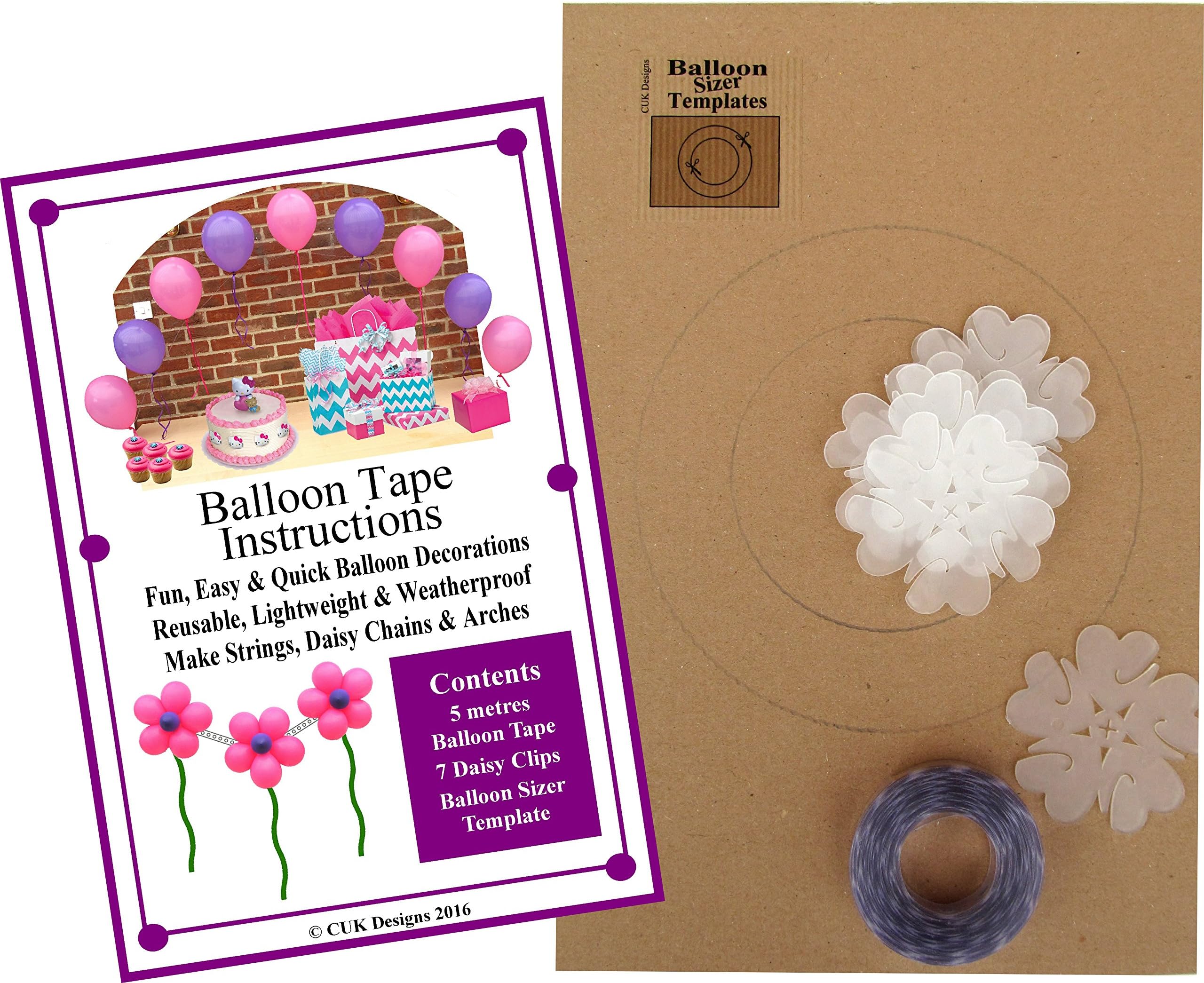Balloon Arch Kit - Tape & Flower Clips Garland