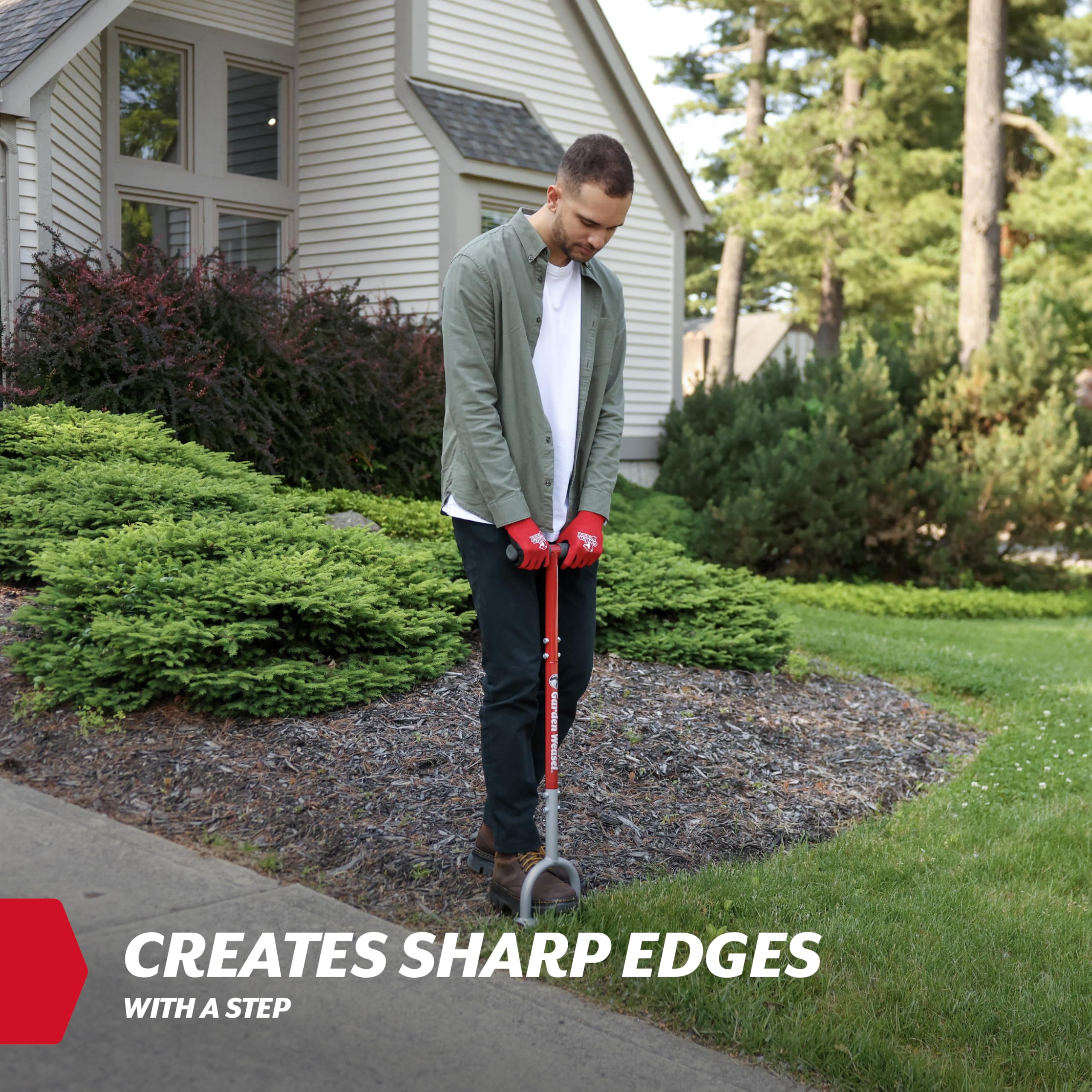 Garden Weasel Edger - Clean Garden Edges! -3