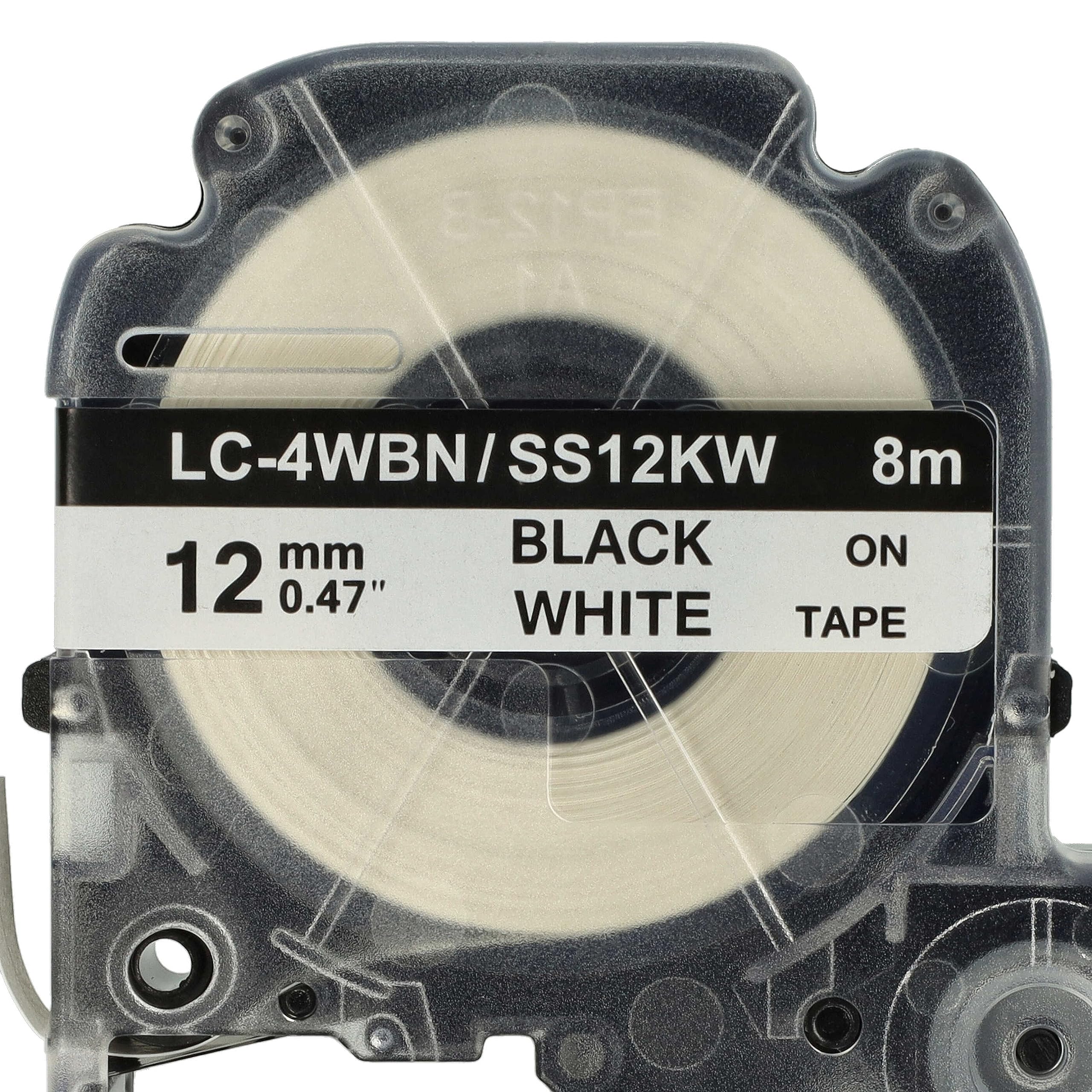 vhbw 10x Rubans remplacement pour Epson SS12KW