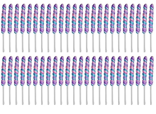 Miniatura 3 de Unicorn Pops 48 unidades, paletas de unicornio envueltas individualmente, ideales para recuerdos de fiesta, bufés de dulces, caramelo Kosher (fresa