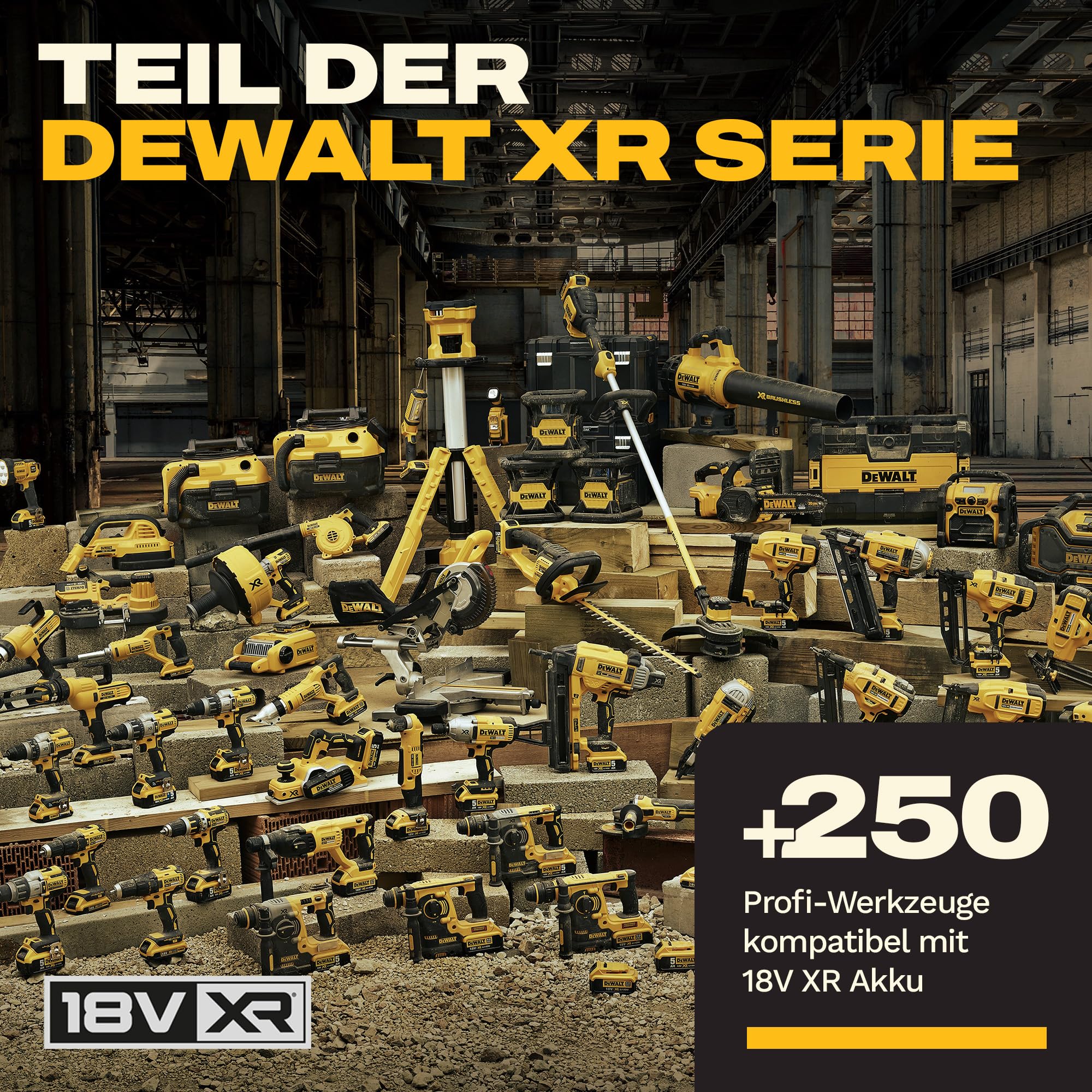 DEWALT 18V XR Akku-Mehrkopf-Bohrschrauber, bürstenlos, mit 4 austauschbaren Köpfen, inkl. Aufbewahrungstasche & 10-tlg. 57mm PH/PZ FLEXTORQ Schraubendreher-Set, nur Gerät (ohne Akku), DCD803KN-XJ -...