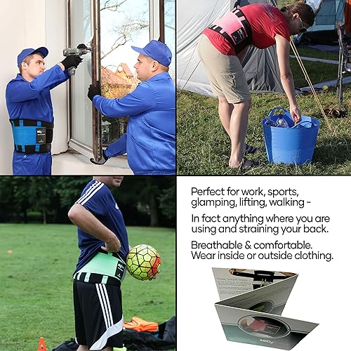 Miniatura 6 de Soporte de espalda para el dolor de espalda baja - Cinturón de apoyo de espalda para hombres y mujeres - Alivio del dolor de espalda - Ciática -