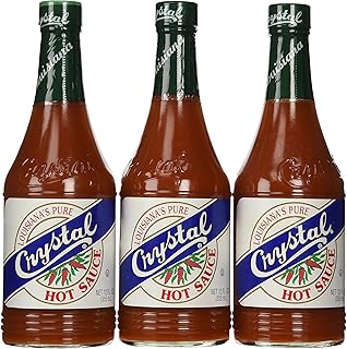 Crystal Hot Sauce Louisiana's Pure Hot Sauce - 12 oz (Pack of 3)