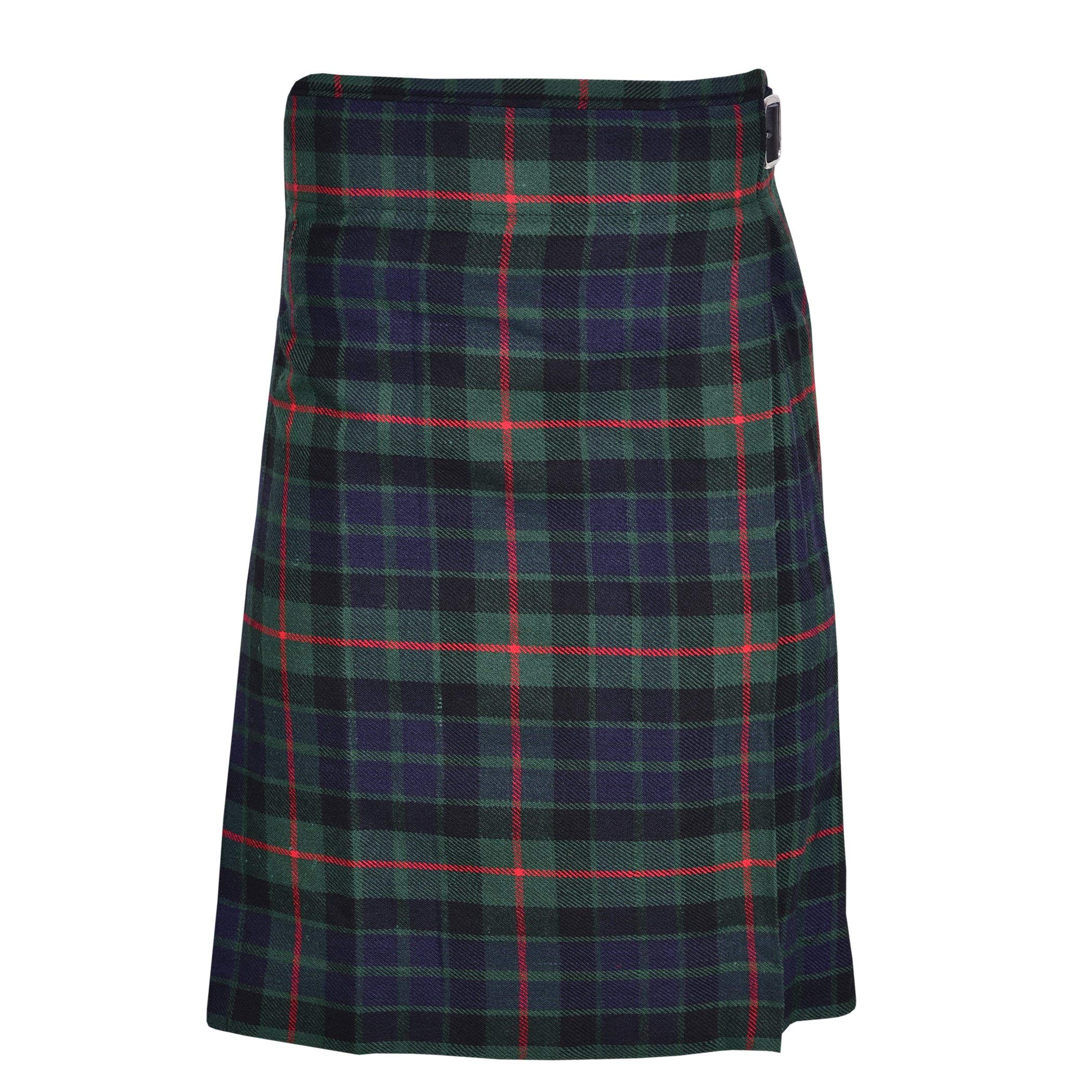 Shyne Kilts U.k Men's Gunn 5 Yard Scottish Kilts Tartan Kilt 13Oz Highland Casual Kilt (40")