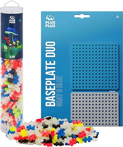 PLUS PLUS Bloques de construcción entrelazados de 240 piezas para niños, juguetes de conexión de extremo abierto, minimanipuladores STEM Bin - Tubo