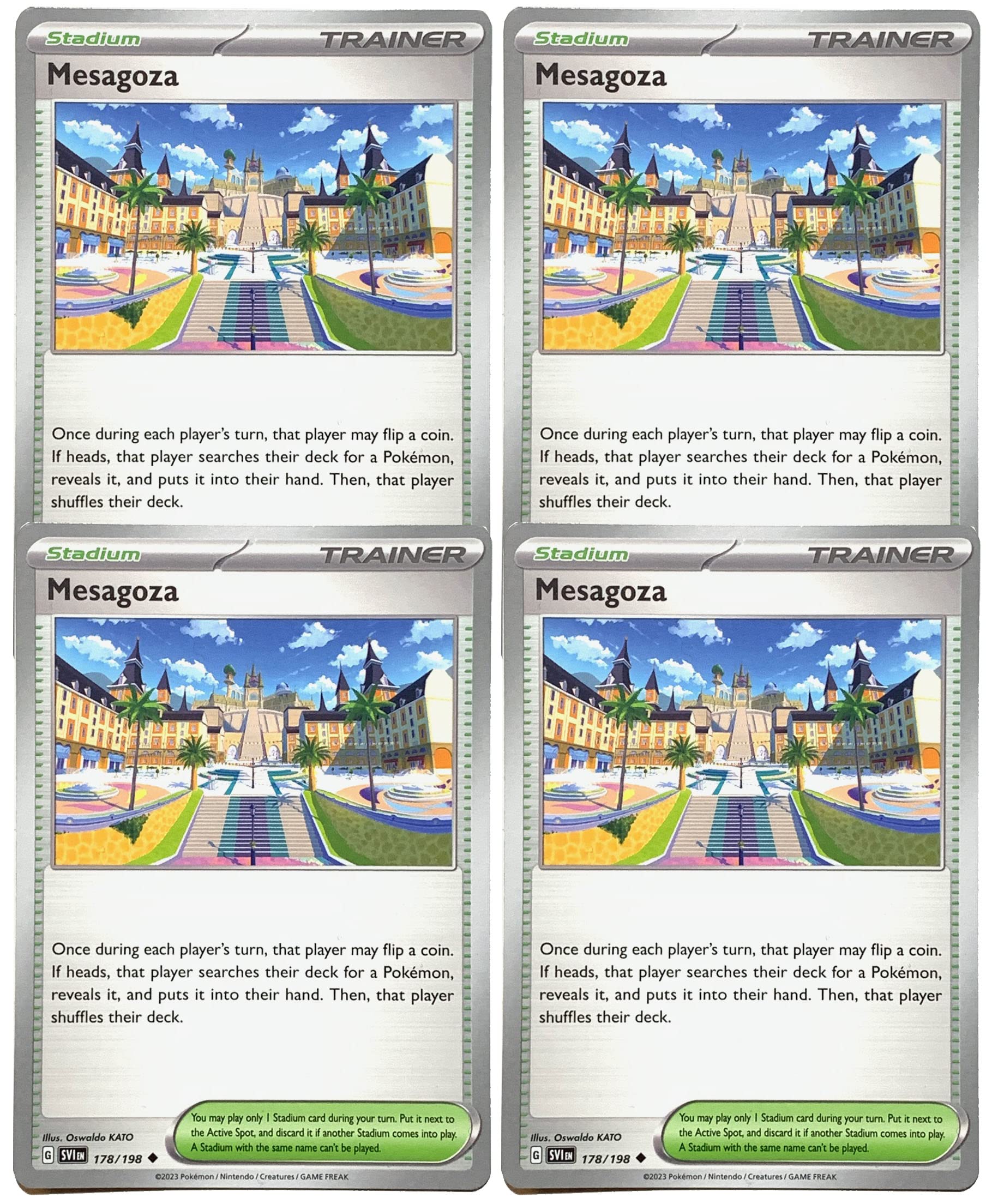 Amazon.com: Mesagoza 178/198 - Scarlet & Violet - Pokemon Trainer