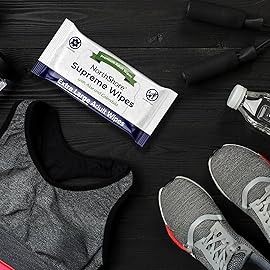 NorthShore Supreme Heavy-Duty Quilted Wipes, X-Large, 9 x 13 in., Pack of 50