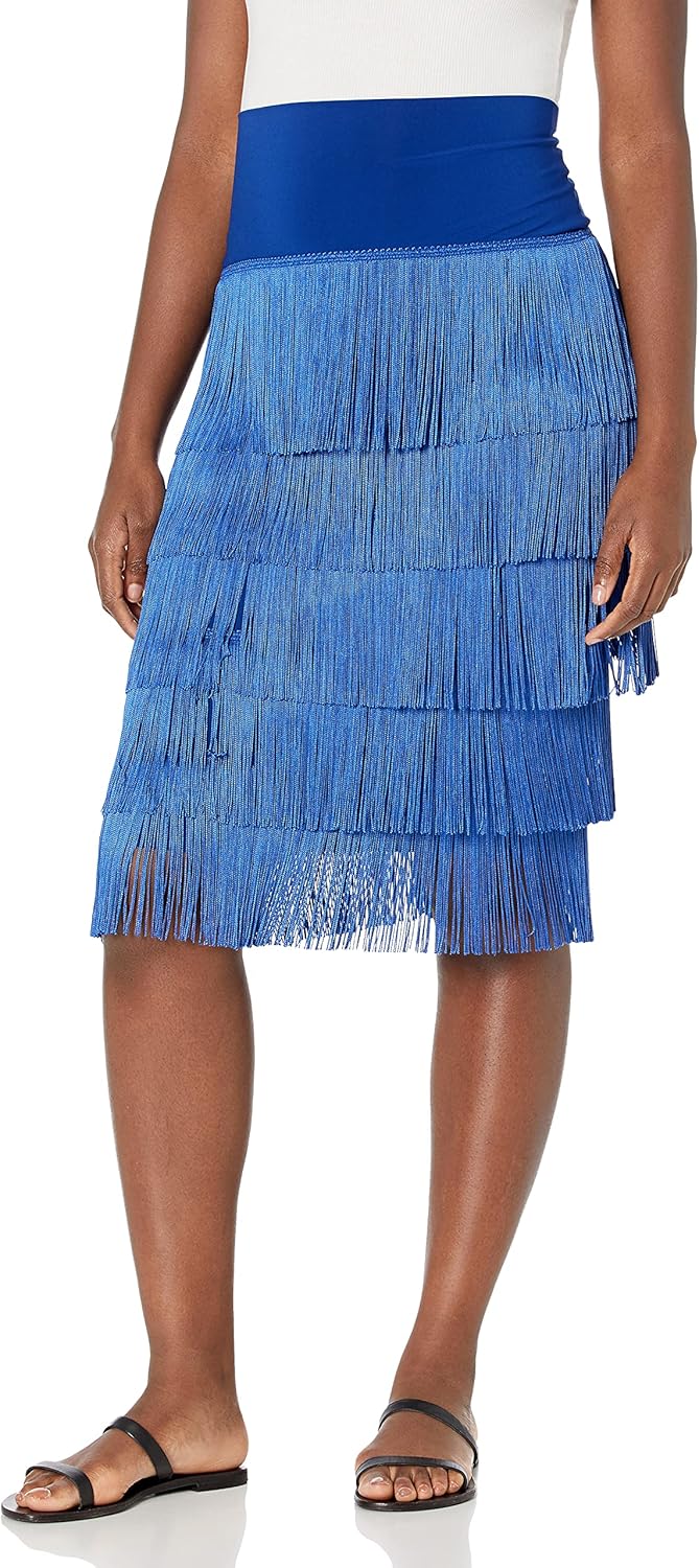 fringe over skirt
