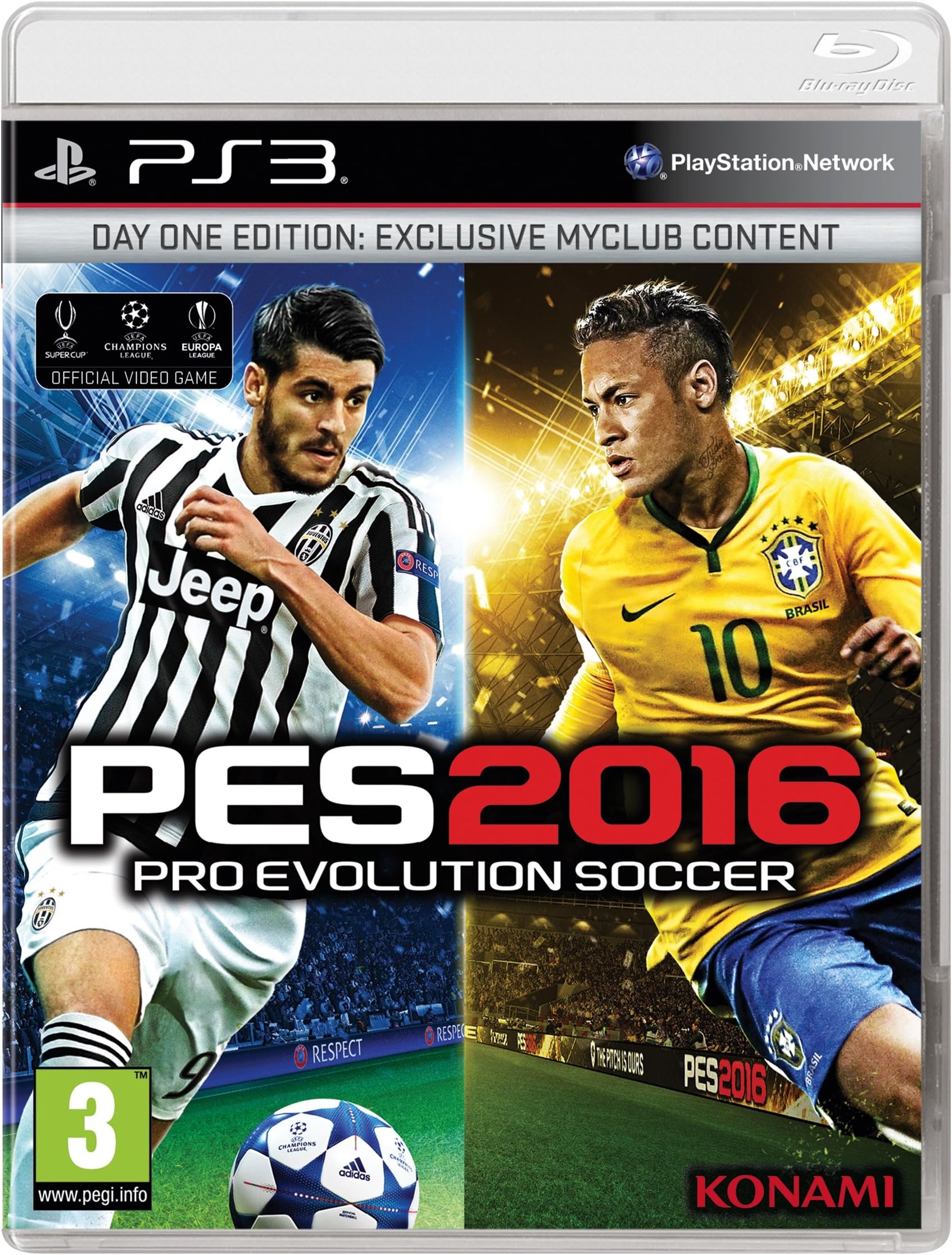 Pro Evolution Soccer 2016 Day 1 Edition (PS3)