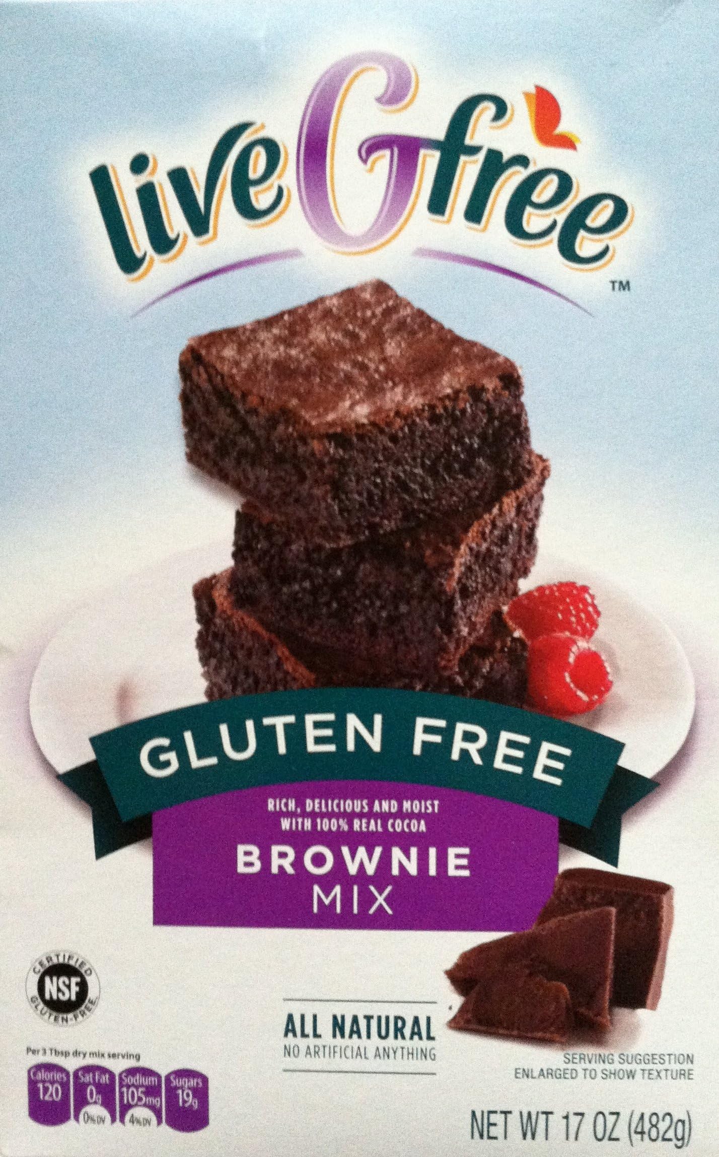 Live G Free Gluten Free Brownie Mix