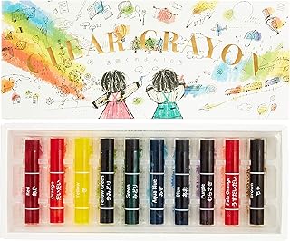 コクヨ(KOKUYO) 透明クレヨン 10色 KE-AC27