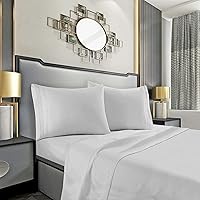 Vista 49 de Mocassi Juego de 2 fundas de almohada de tamaño estándar, fundas de almohada, protectores de almohada, sábanas de lujo de 1800 hilos y fundas