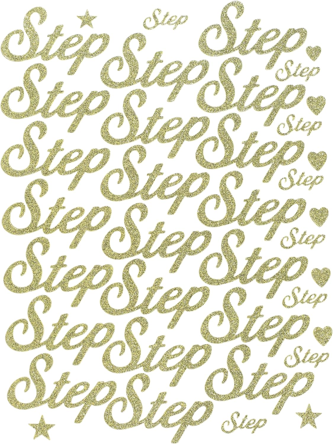 Floral Accessories - Script Word Std Rd, Gold, Std, 1 Piece