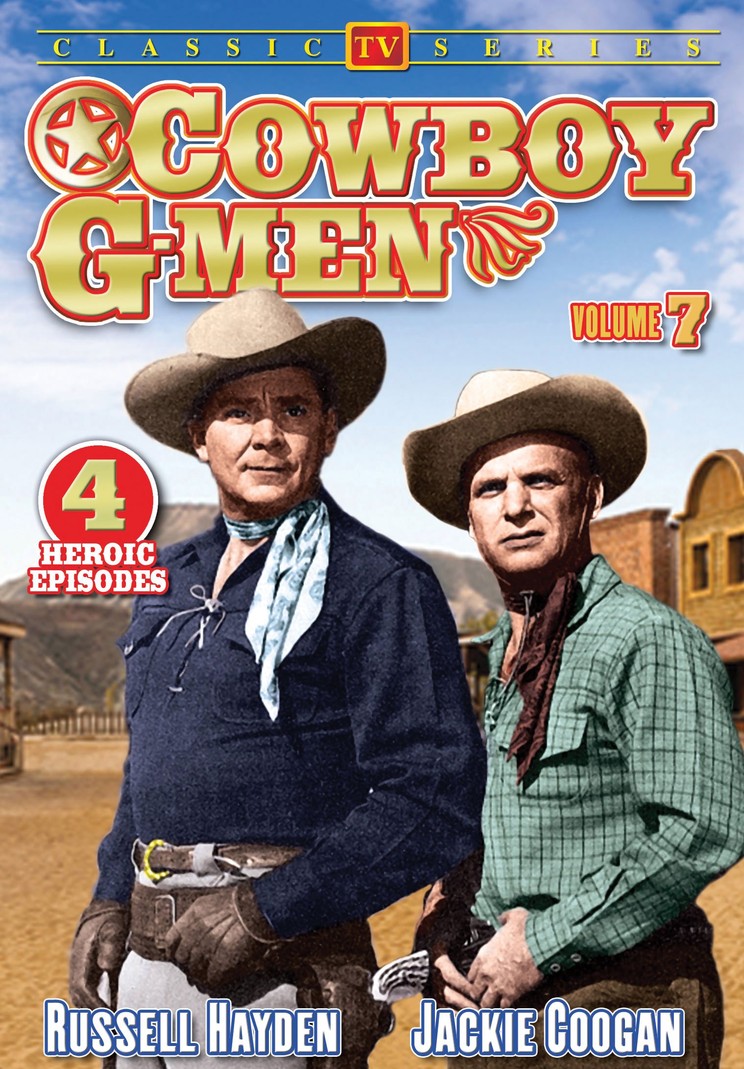 Cowboy G-Men Volume 7 DVD serie western americana clásica zona 1