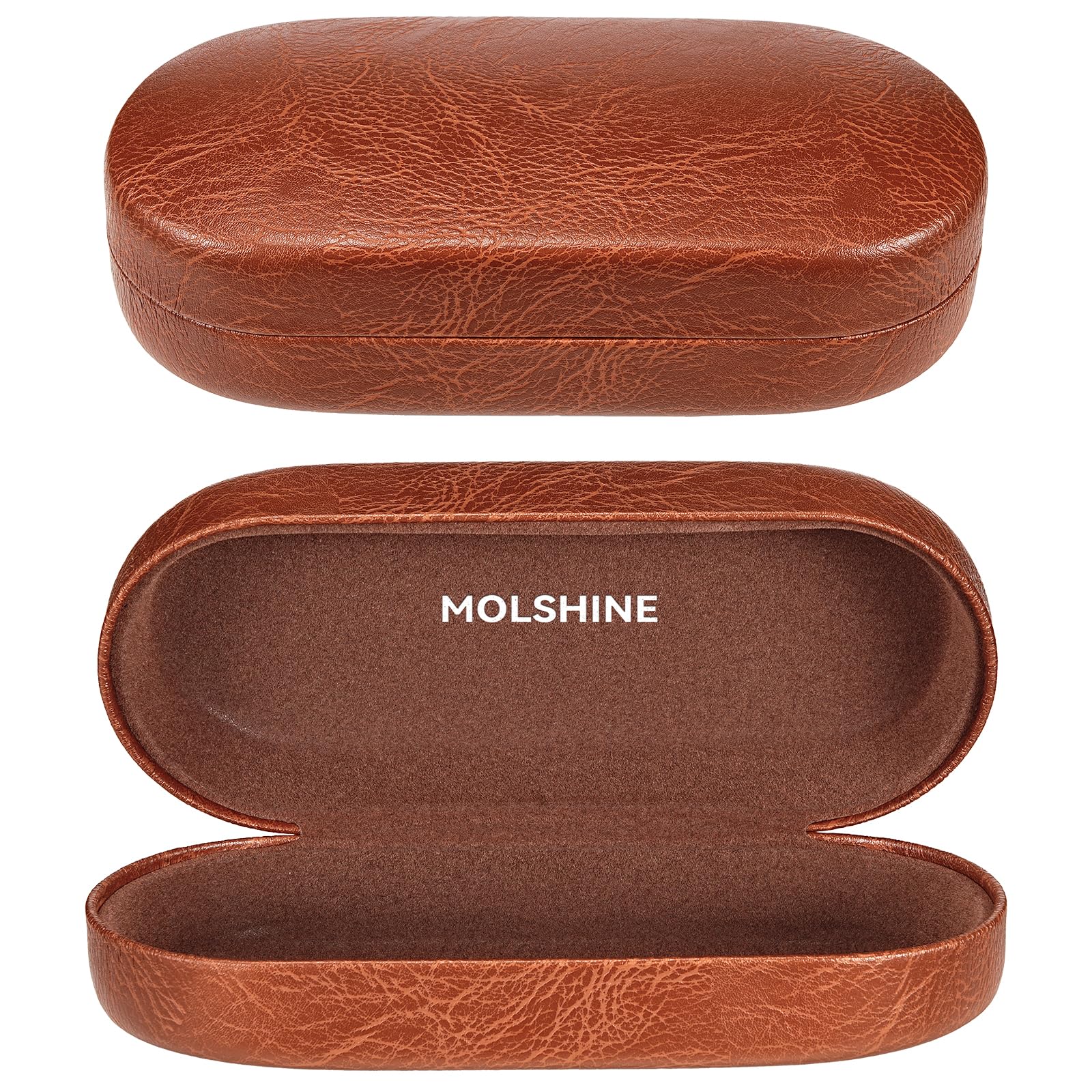 Hard Shell Sunglasses Case, Classic Large Glasses Case for Women Men, Sunglass Eyeglasses-image-46
