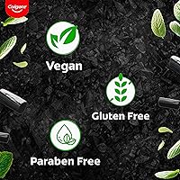 Vista 6 de Colgate Charcoal Clean Black Gel Toothpaste, Deep Clean Tooth Paste with Bamboo Charcoal & Wintergreen Mint for Plaque Removal, 120 g (Pack of 1)