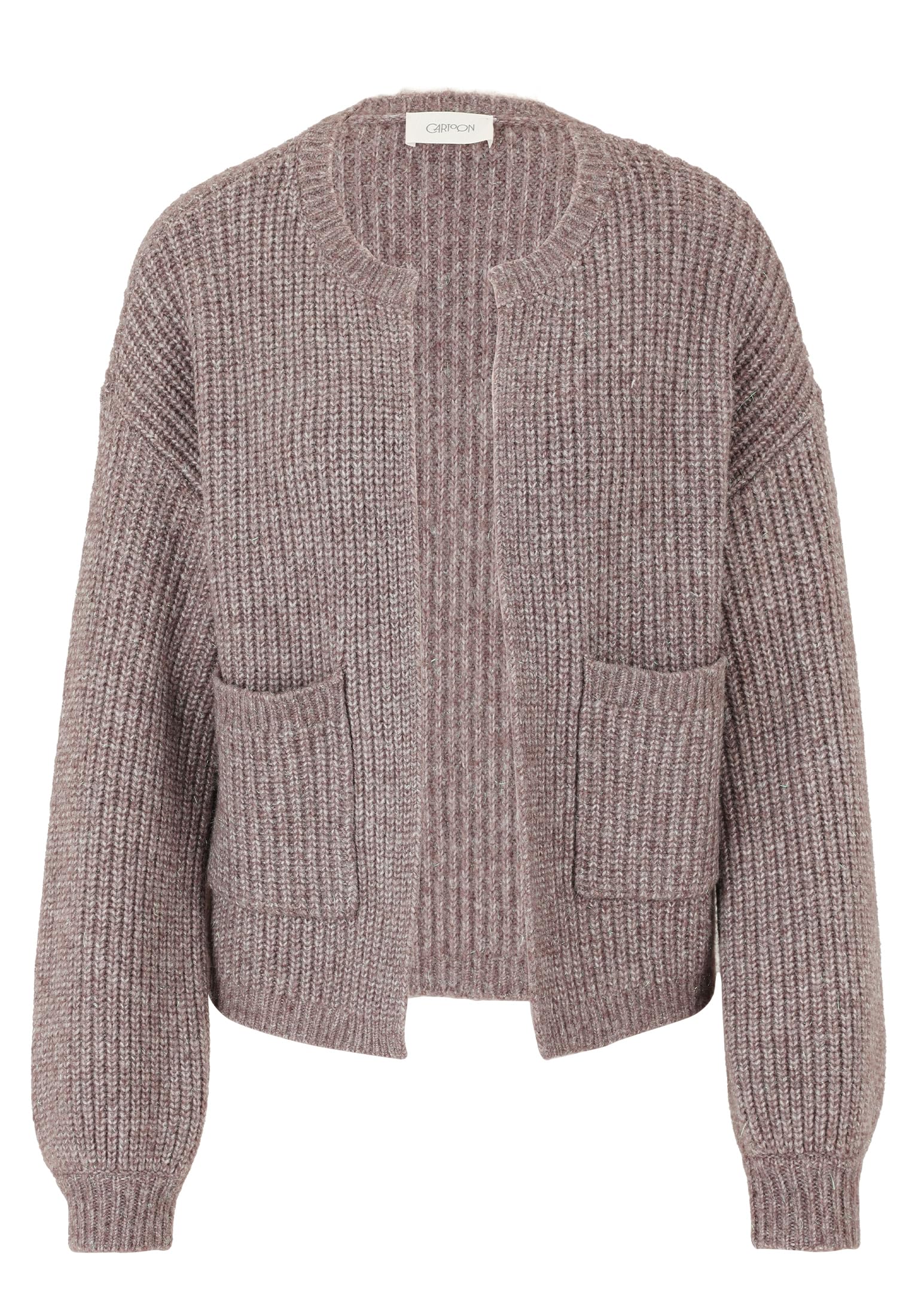 Cartoon Damen Cardigan mit V-Ausschnitt