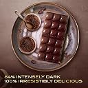 Fabelle Intense Dark - Chocolate, Large Luxury Dark Chocolate Bar with 84% Intense Dark Choco Mousse,130g gallery image